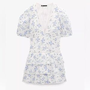 Zara Floral Mini Dress